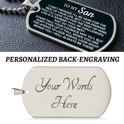To My Son - Love Tag - SS426-DT
