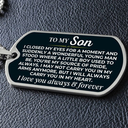To My Son - Love Tag - SS508