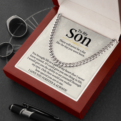 To My Son - Part Of My Heart - Gift Set - SS150-S