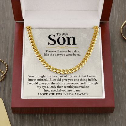 To My Son - Part Of My Heart - Gift Set - SS150-S