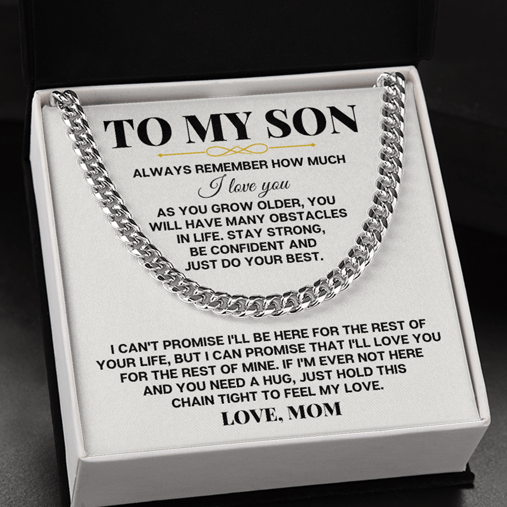 To My Son - Personalized - Special Gift Set - SS258