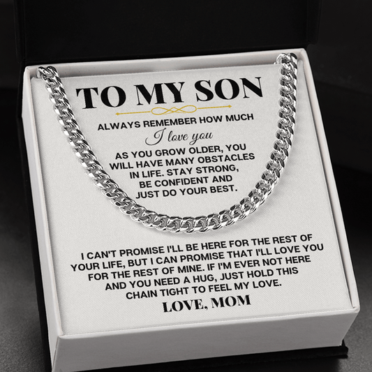 To My Son - Personalized - Special Gift Set - SS258
