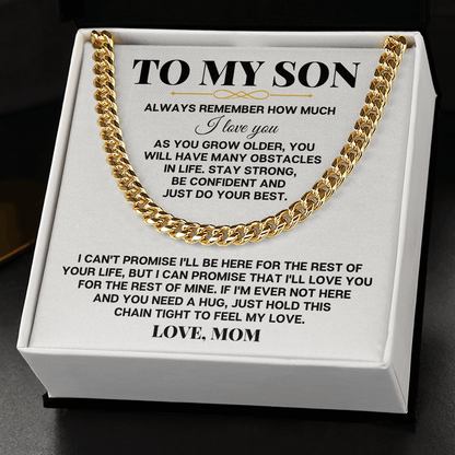To My Son - Personalized - Special Gift Set - SS258