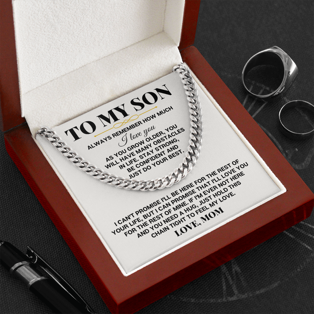 To My Son - Personalized - Special Gift Set - SS258