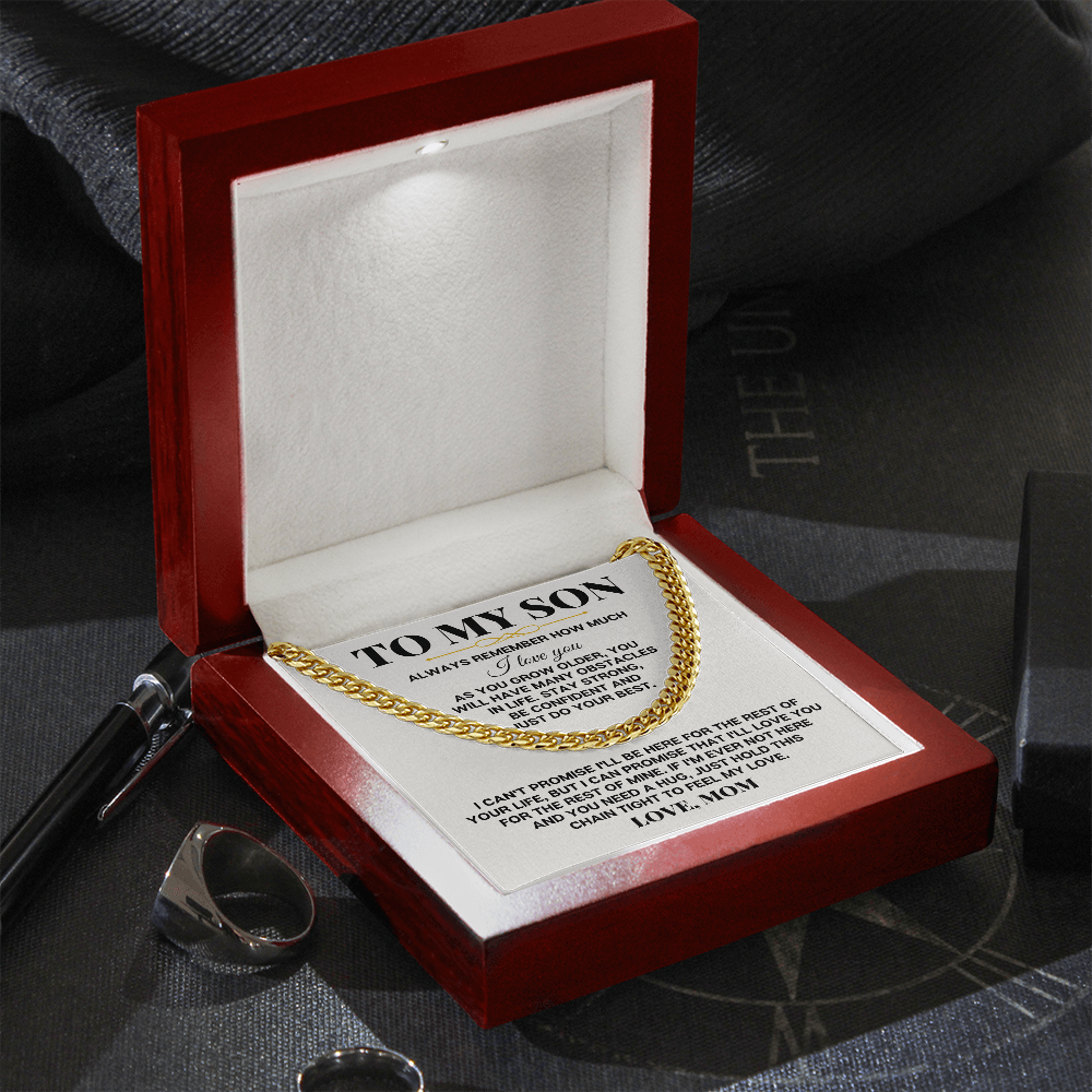 To My Son - Personalized - Special Gift Set - SS258