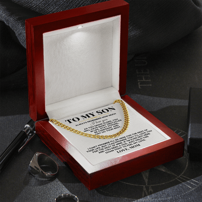 To My Son - Personalized - Special Gift Set - SS258