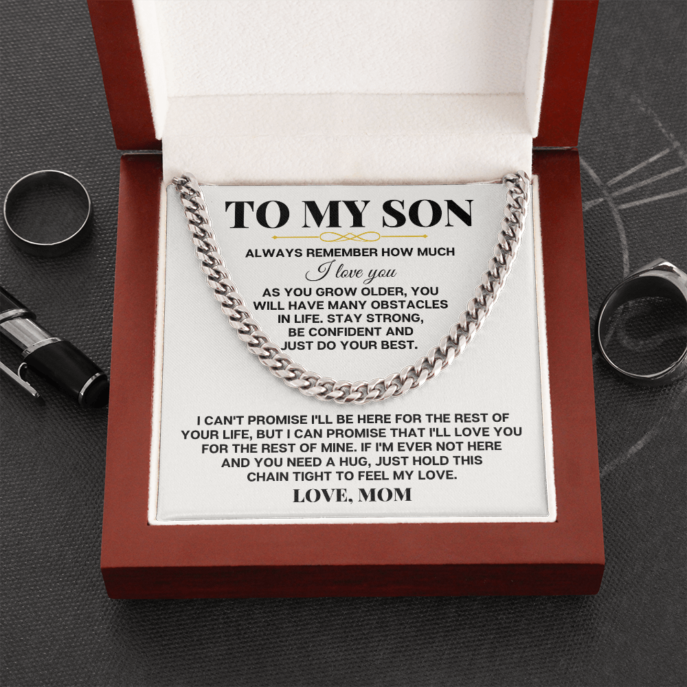 To My Son - Personalized - Special Gift Set - SS258