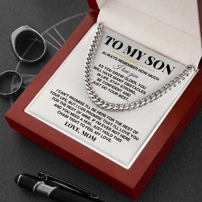 To My Son - Personalized - Special Gift Set - SS258