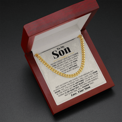 To My Son - Special Gift Set - From Mom - SS224S