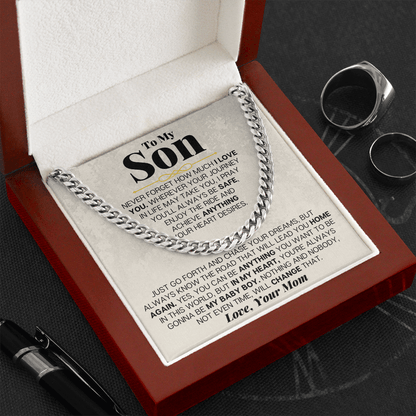 To My Son - Special Gift Set - From Mom - SS224S