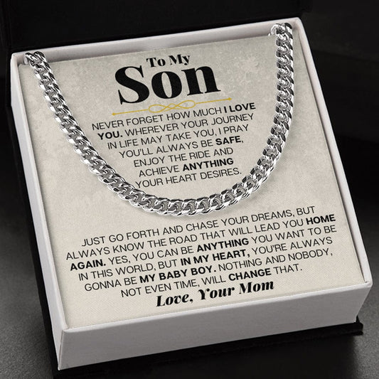 To My Son - Special Gift Set - From Mom - SS224S