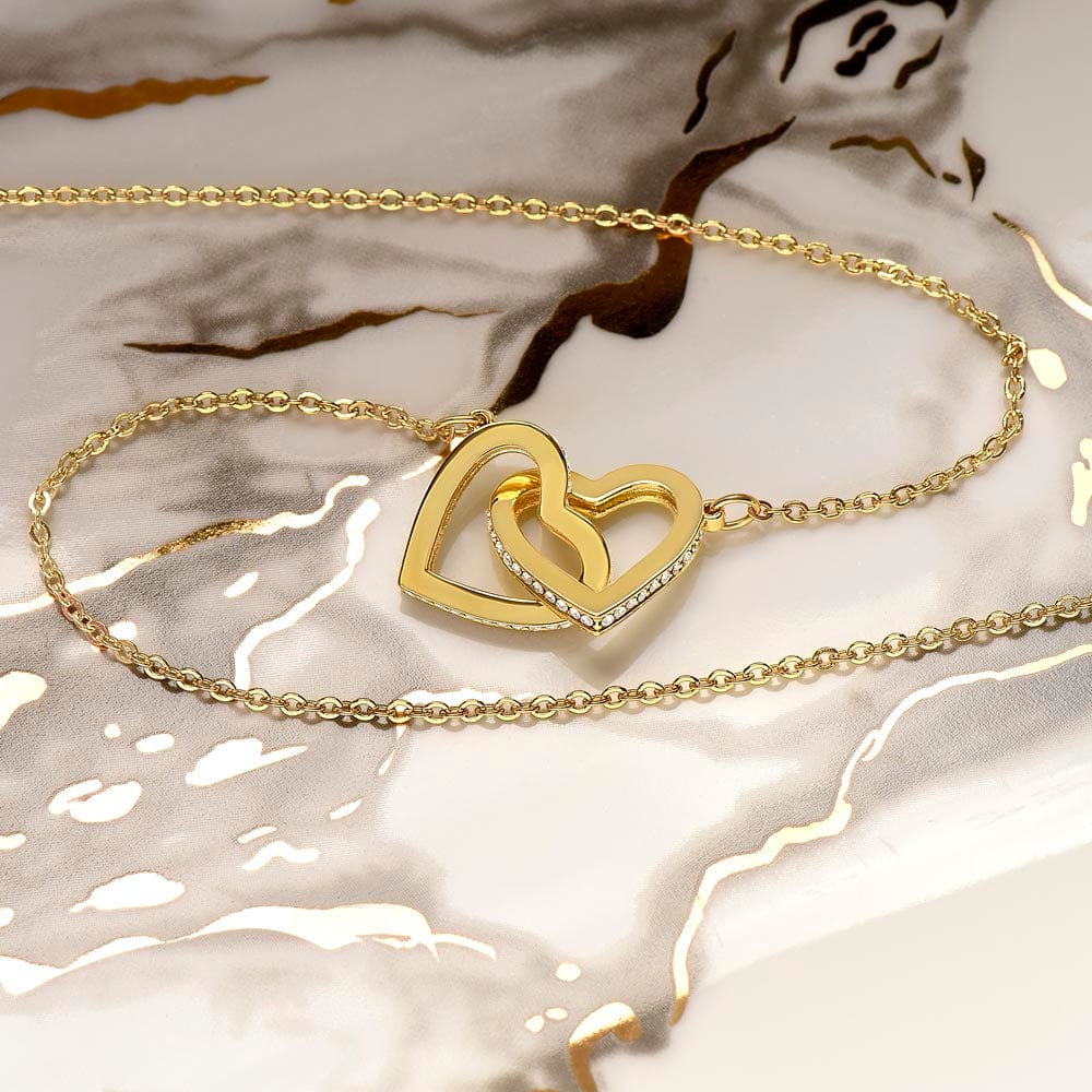 To My Soulmate - 18k Interlocked Hearts Gift Set - SS162SM