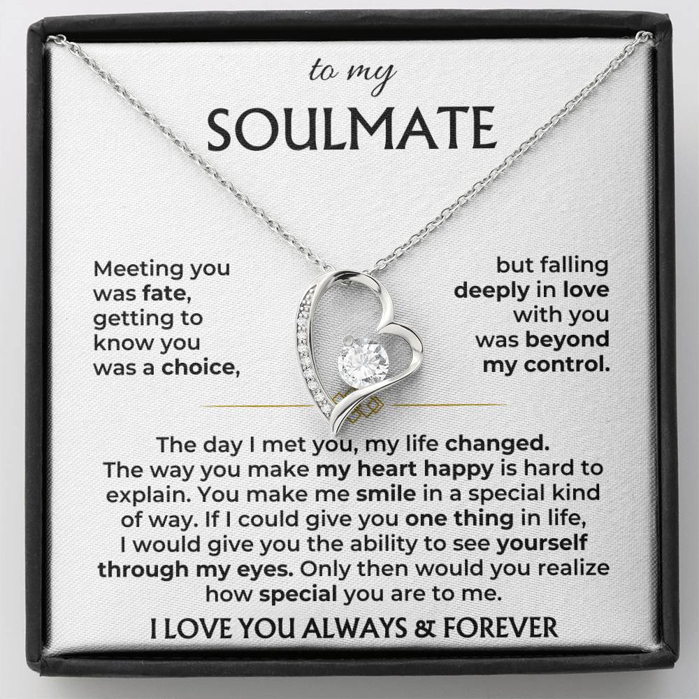 To My Soulmate - I Love You Forever - Personalized Gift Set - SS603