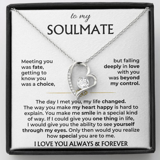 To My Soulmate - I Love You Forever - Personalized Gift Set - SS603