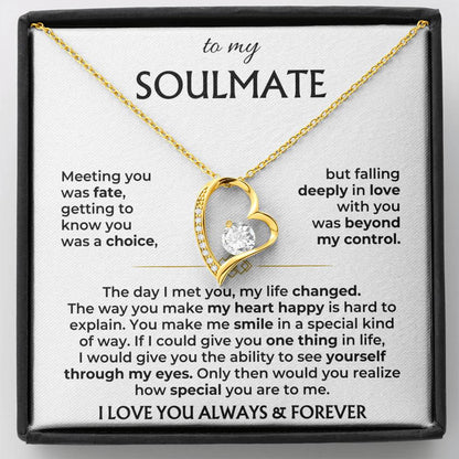 To My Soulmate - I Love You Forever - Personalized Gift Set - SS603