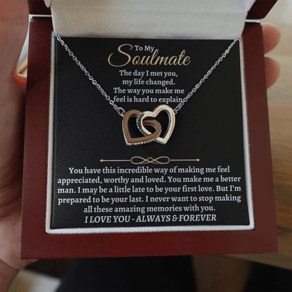 To My Soulmate - Intertwined Hearts Gift Set - SS36