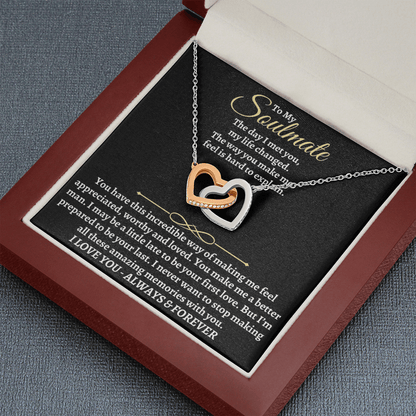 To My Soulmate - Intertwined Hearts Gift Set - SS36
