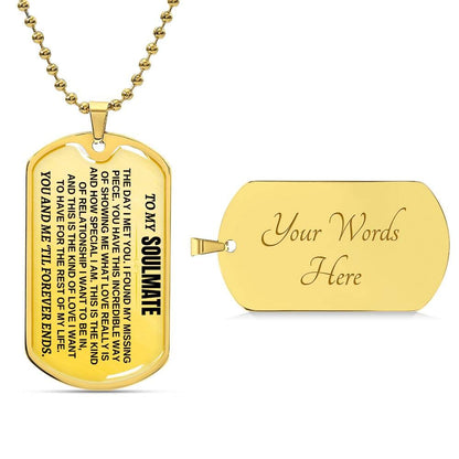 To My Soulmate | 'Til Forever Ends | Love Tag - SS65KC