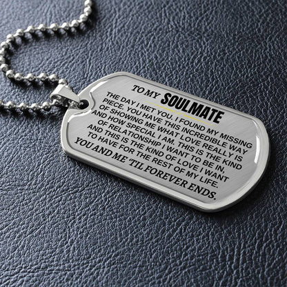 To My Soulmate | 'Til Forever Ends | Love Tag - SS65KC