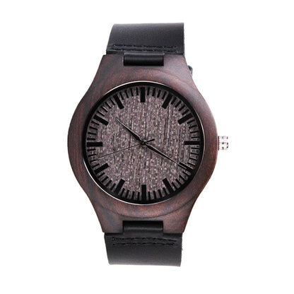 To My Husband - Premium Engraved Wood Watch - SS568H
