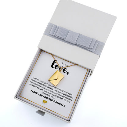 "Love Letter" Necklace Gift Set + GIF